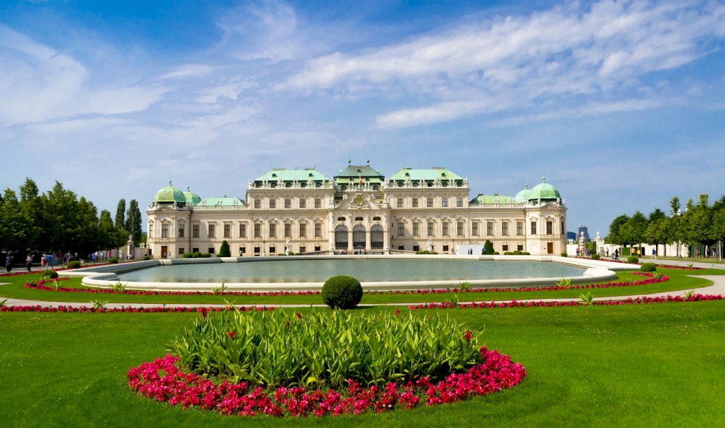 Wiedeń Pałac Schonbrunn puzzle online