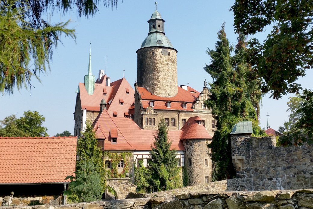 zamek w Sudetach puzzle online