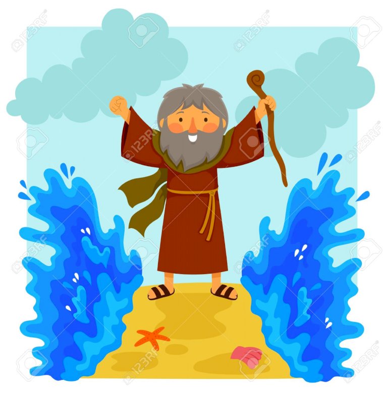 Mojżesz rozdziela wody puzzle online