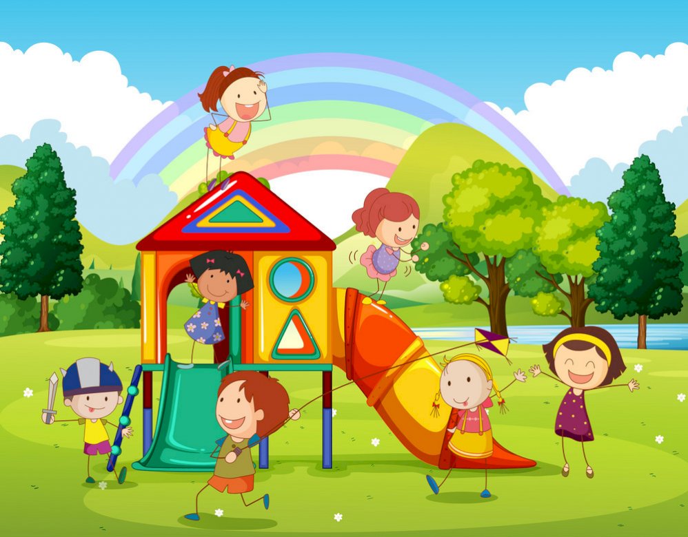 Plac Zabaw z Dziećmią puzzle online