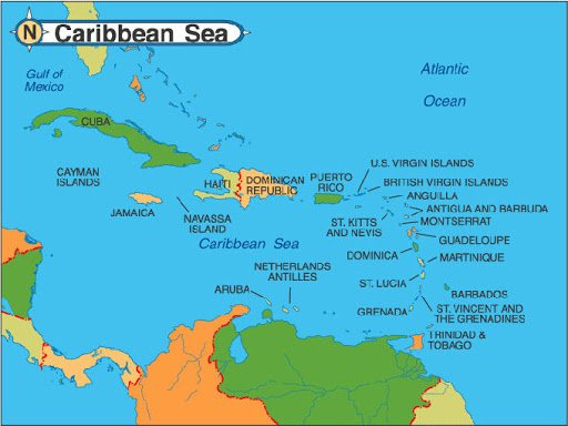 Morze Karaibskie puzzle online