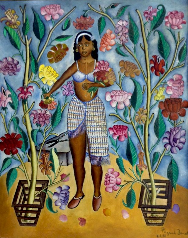 Haitian art puzzle online