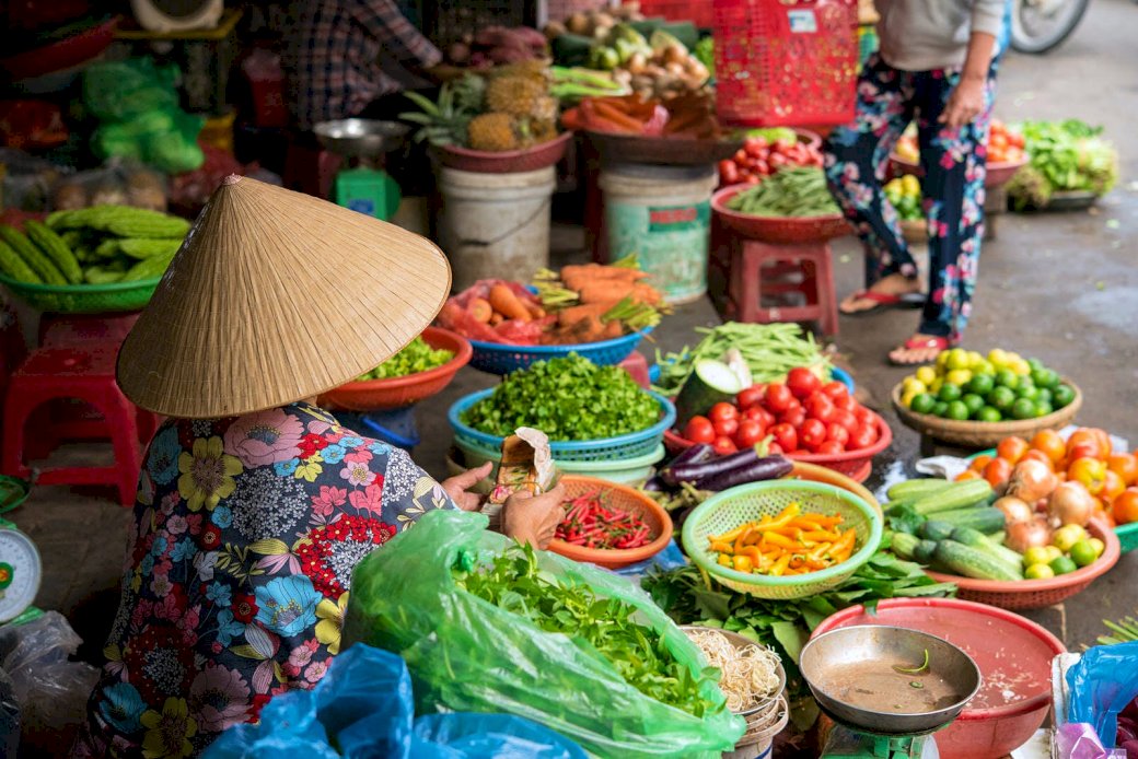 Rynek wietnamski puzzle online