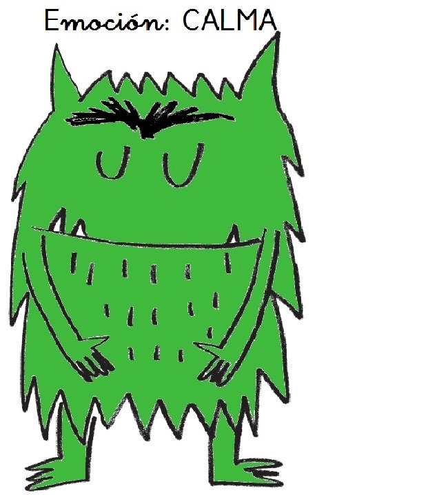 spokojny zielony potwór puzzle online
