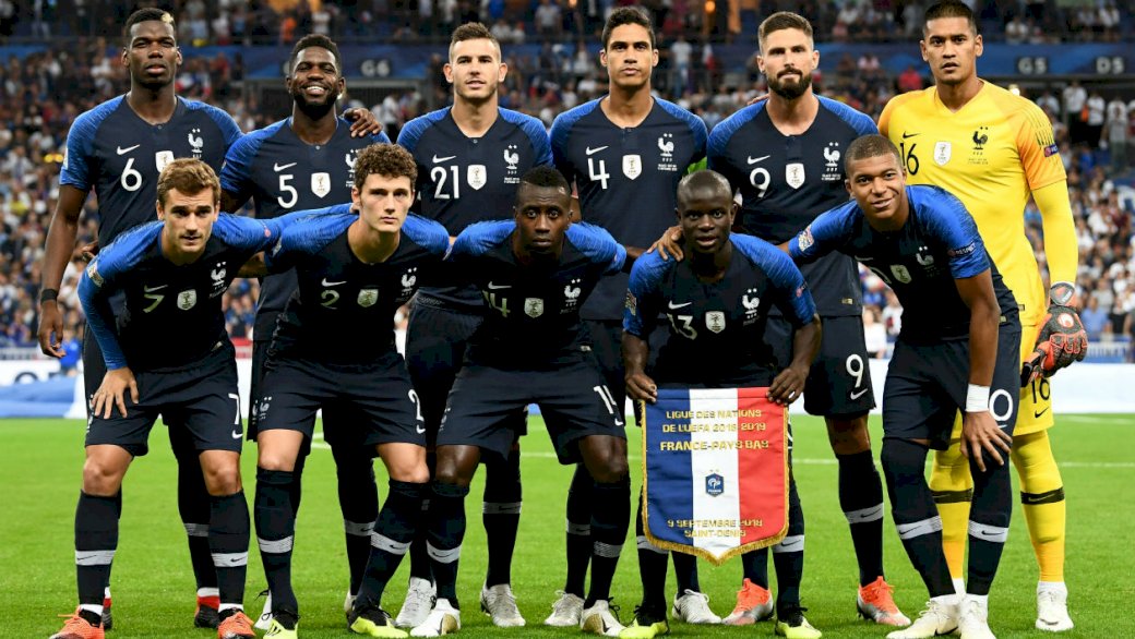 Francuska drużyna piłkarska puzzle online