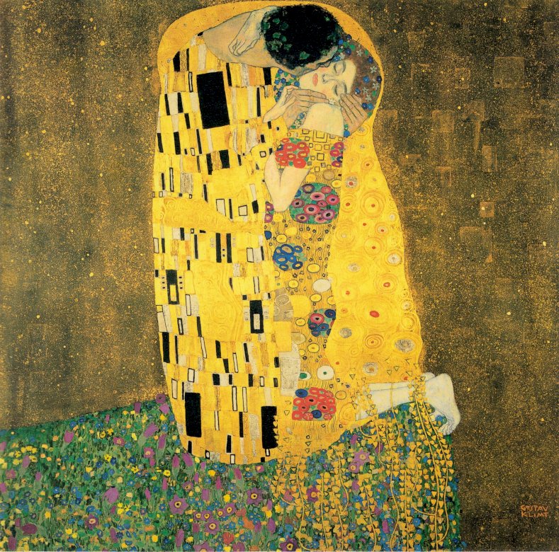 Pocałunek - A. Klimt puzzle online