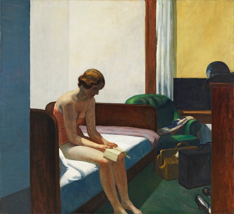 Edward Hopper - Pokój hotelowy puzzle online