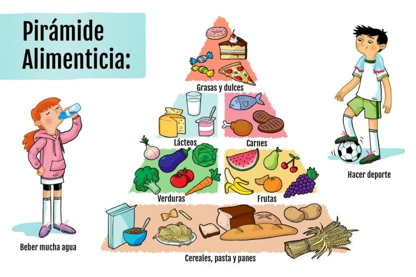 Piramida żywieniowa - eksperci puzzle online
