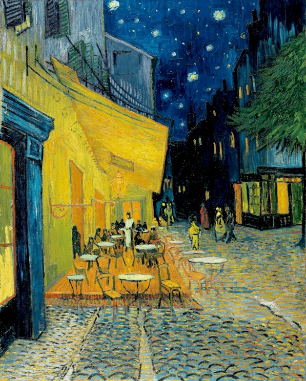 Vincent van Gogh - Cafe Terrace at Night puzzle online