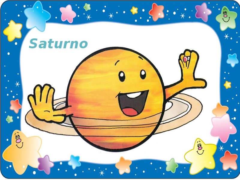 Saturn dla dzieci puzzle online