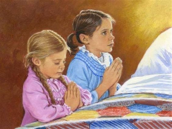 modlitwa dzieci puzzle online