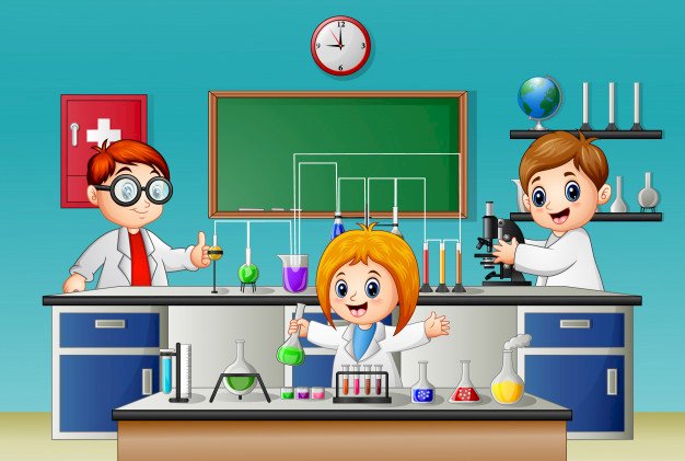 Laboratorium biologii i chemii puzzle online