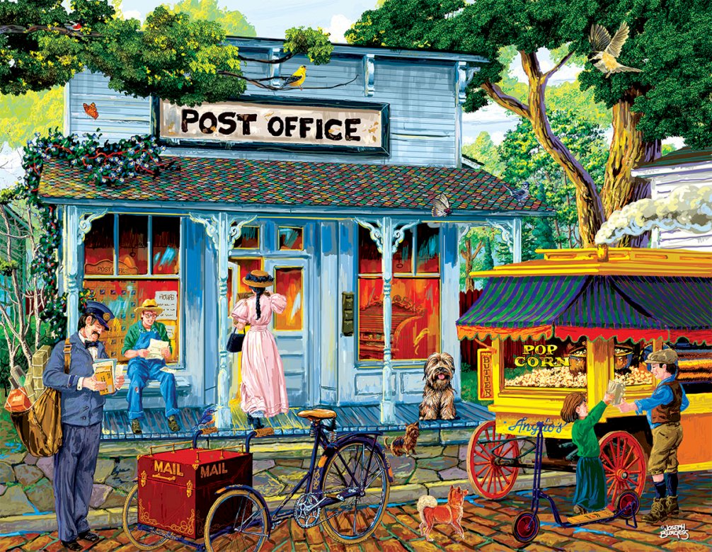 Post office puzzle online