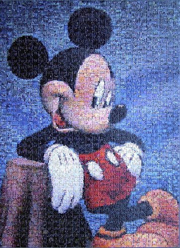 Mozaika Disney Mickey Mouse puzzle online