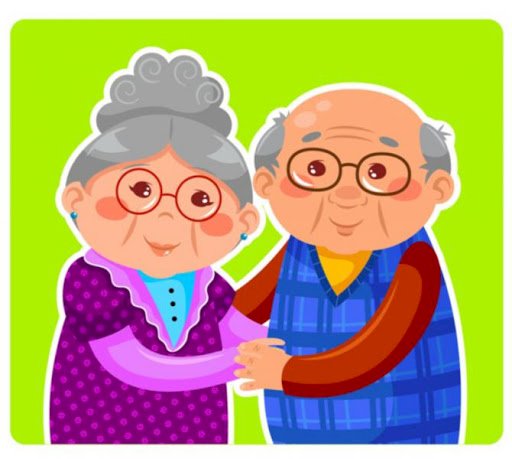 Babcia i dziadek-grandma and grandpa puzzle online