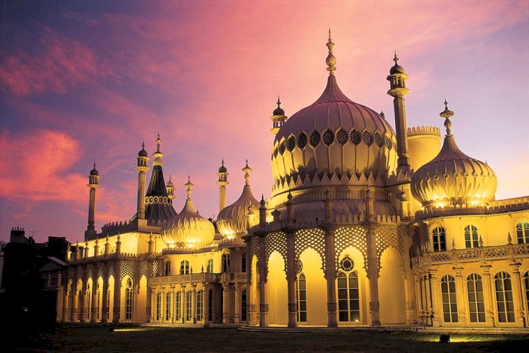 Brighton , Royal Pavilion , architektura puzzle online