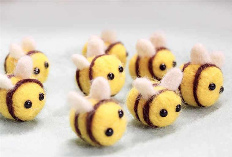 Słodkie pszczółki puzzle online