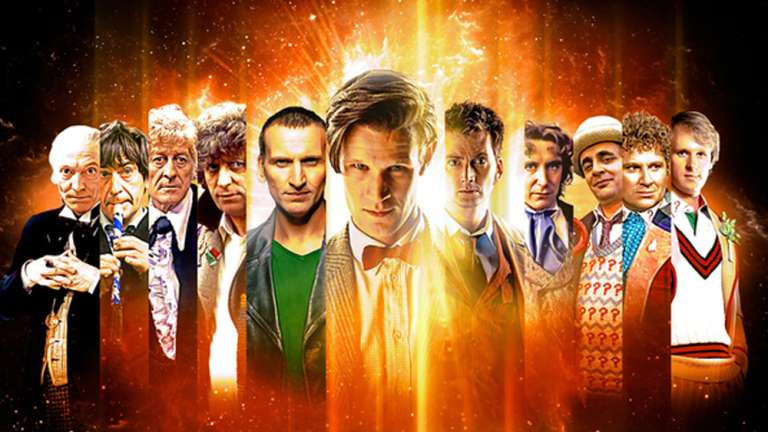 50. rocznica Doctor Who puzzle online