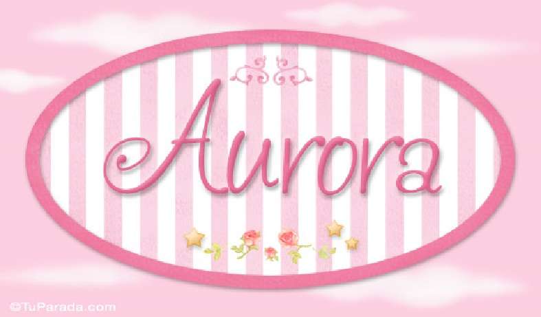Układanka Aurora puzzle online