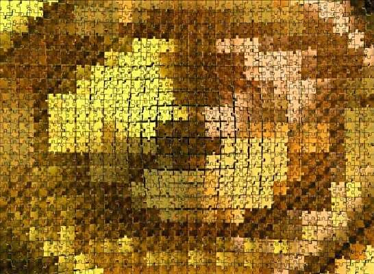 złote puzzle (puzzle) puzzle online