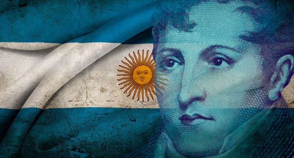 Manuel Belgrano, twórca flagi puzzle online