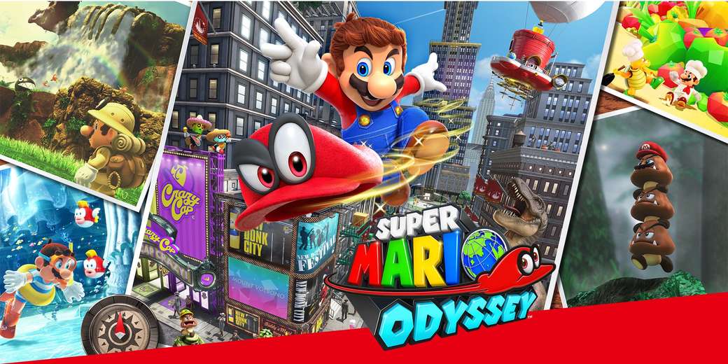 Super Mario Odysey puzzle online
