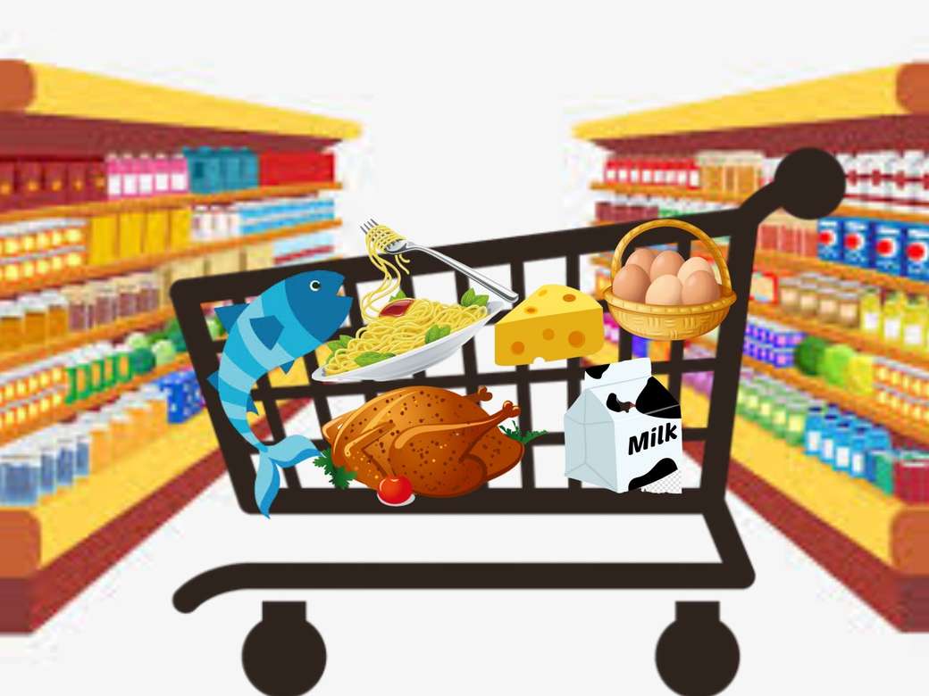 Foods puzzle online