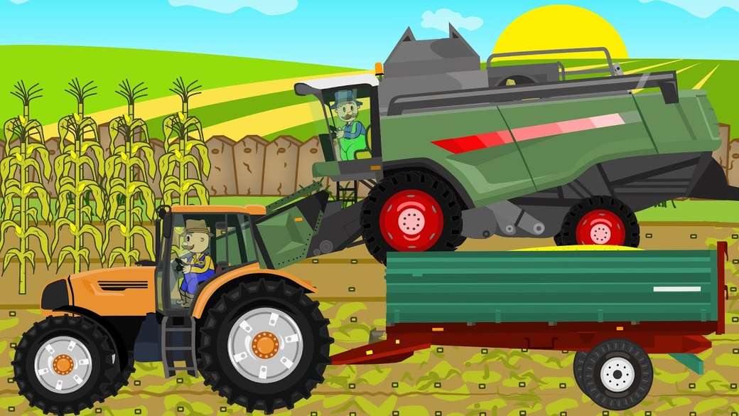 Traktor dla Natana puzzle online