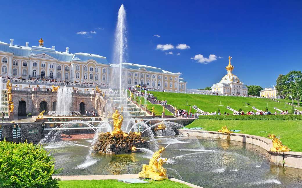 Pałac Peterhof puzzle online