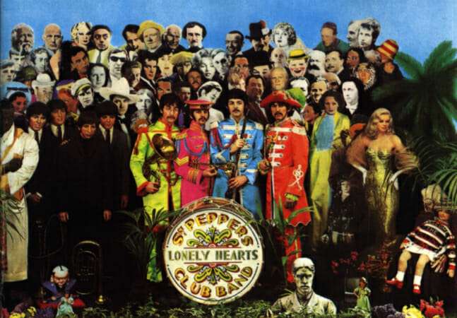 Sgt. Peppers Lonely Heart Club Club puzzle online