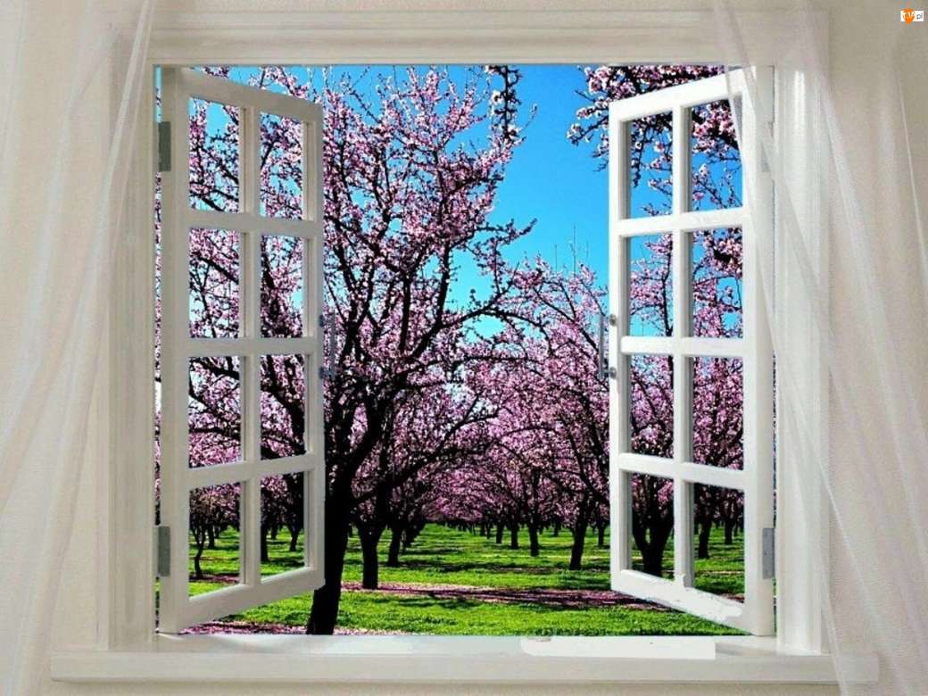 Okno z widokiem puzzle online