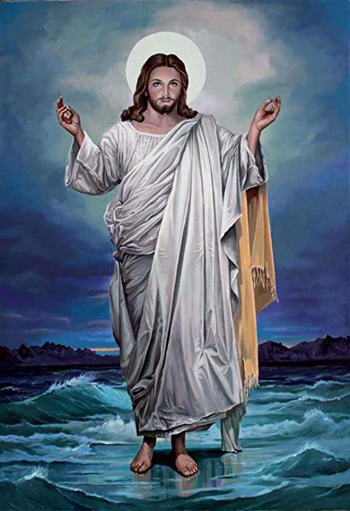 Jezus nad Jeziorem Galilejskim puzzle online