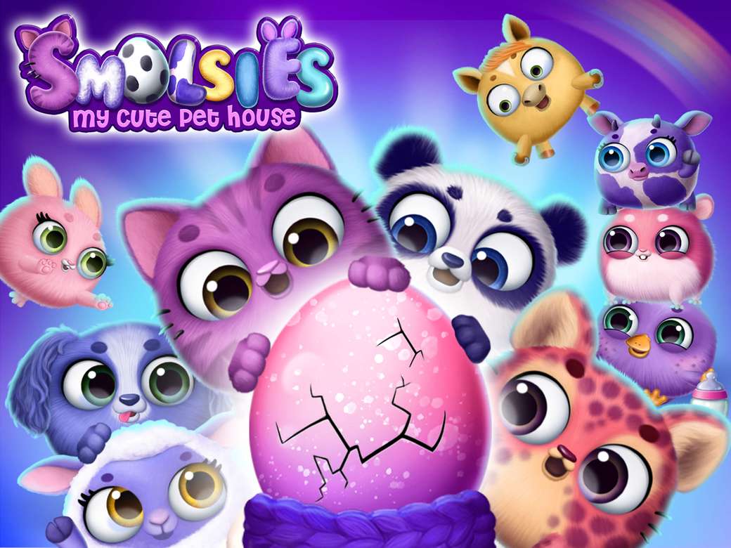 Smolsies- my cute pet house puzzle online
