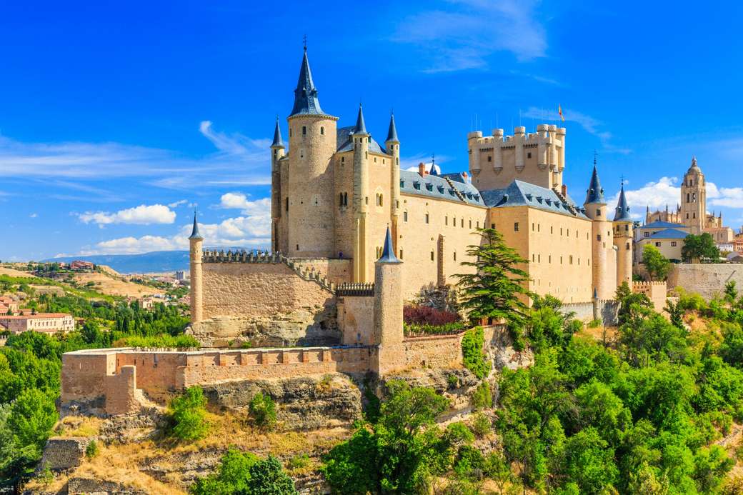 Alcázar de Segovia kastély, Spanyolország kirakós játék