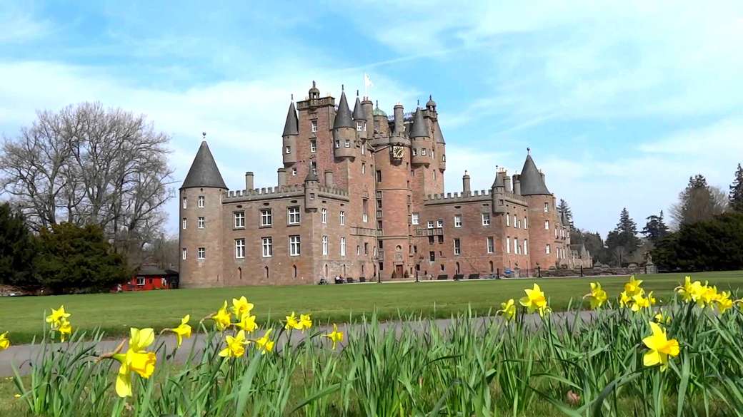 Zamek Glamis, Szkocja puzzle online