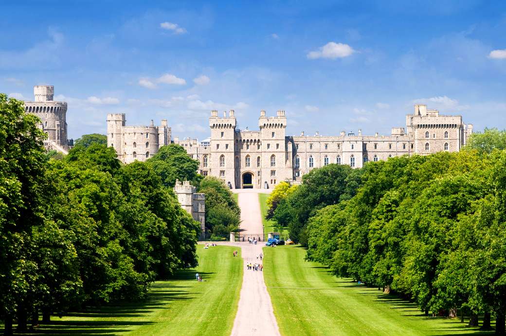 Zamek Windsor, Anglia puzzle online