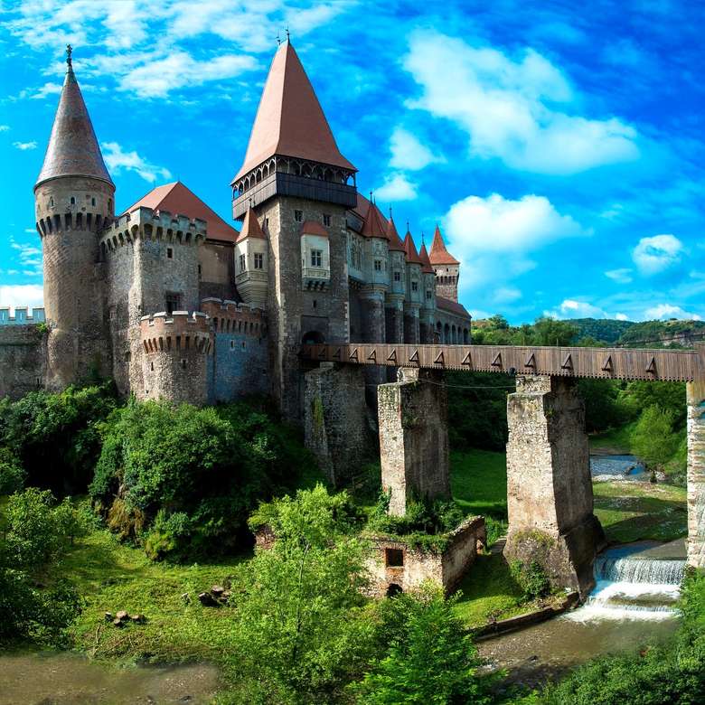 замък в Трансилвания пъзел