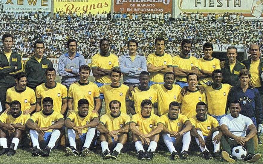 Reprezentacja Brazylii w 1970 roku puzzle online