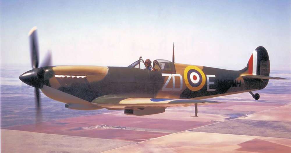 Spitfire IX-MH415 - RAF puzzle