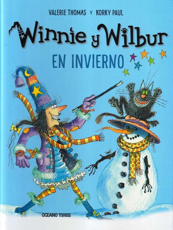 Winnie and Wilbur in winter puzzle