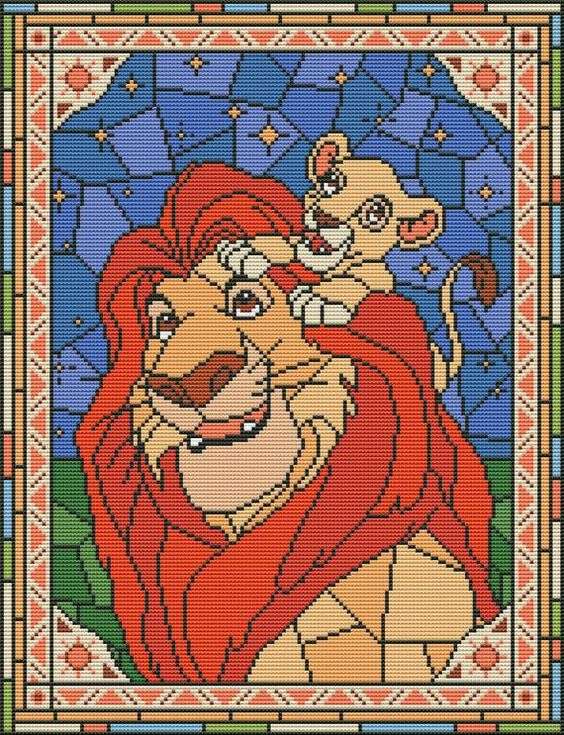 Król Lew Disneya 2 puzzle online