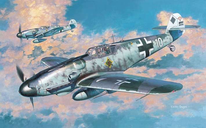 Messerschmitt BF 109 - Luftwaffe puzzle online