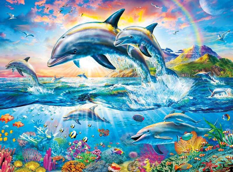Zatoka Delfinów puzzle online
