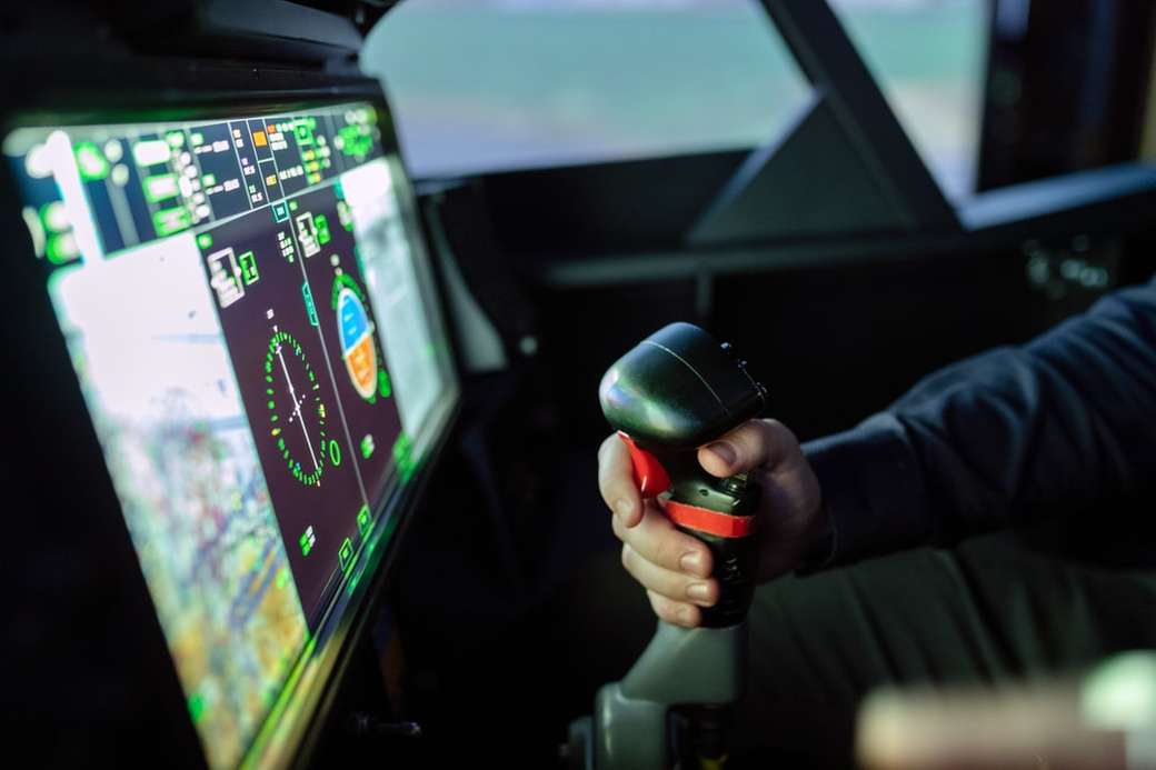 Pilot latający symulator lotu puzzle online