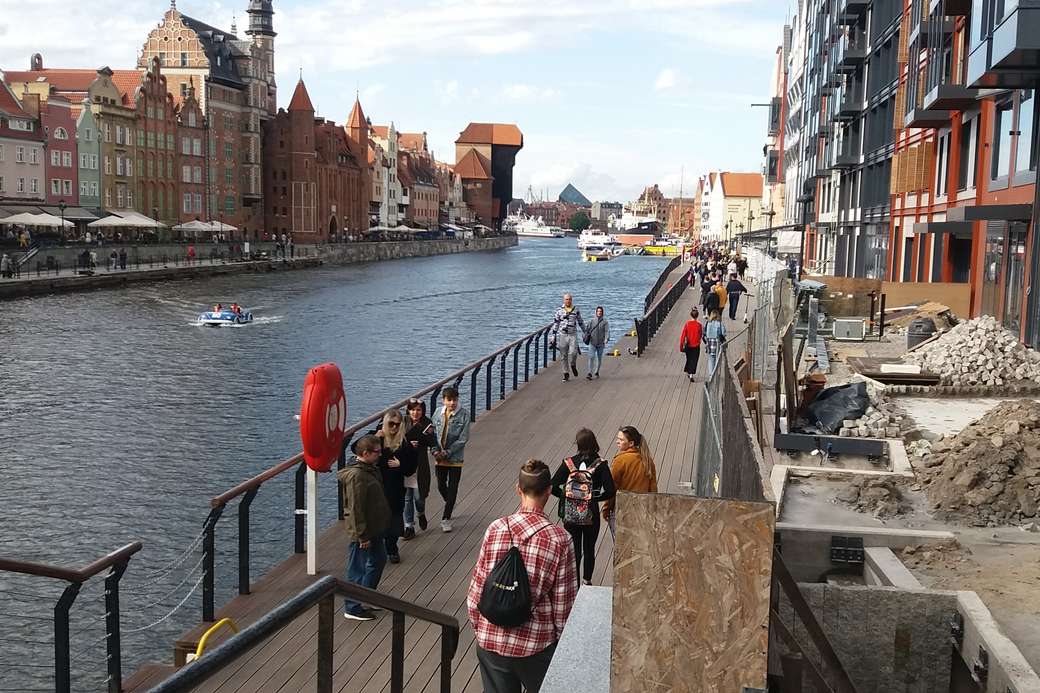 Gdańsk widok na Żurawia puzzle online