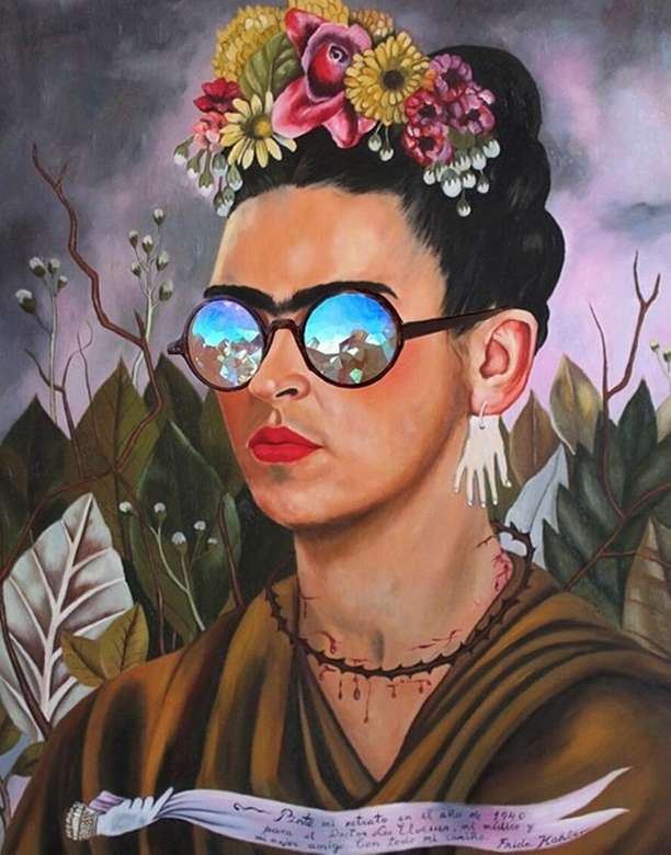 Frida Kahlo Autoportret puzzle online