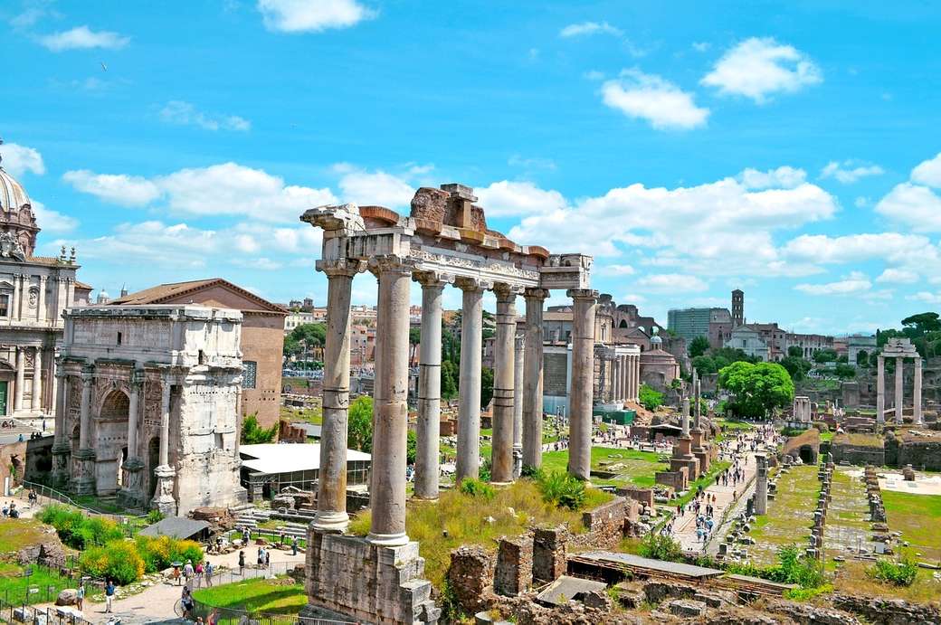 Rzym - starożytna architektura puzzle online