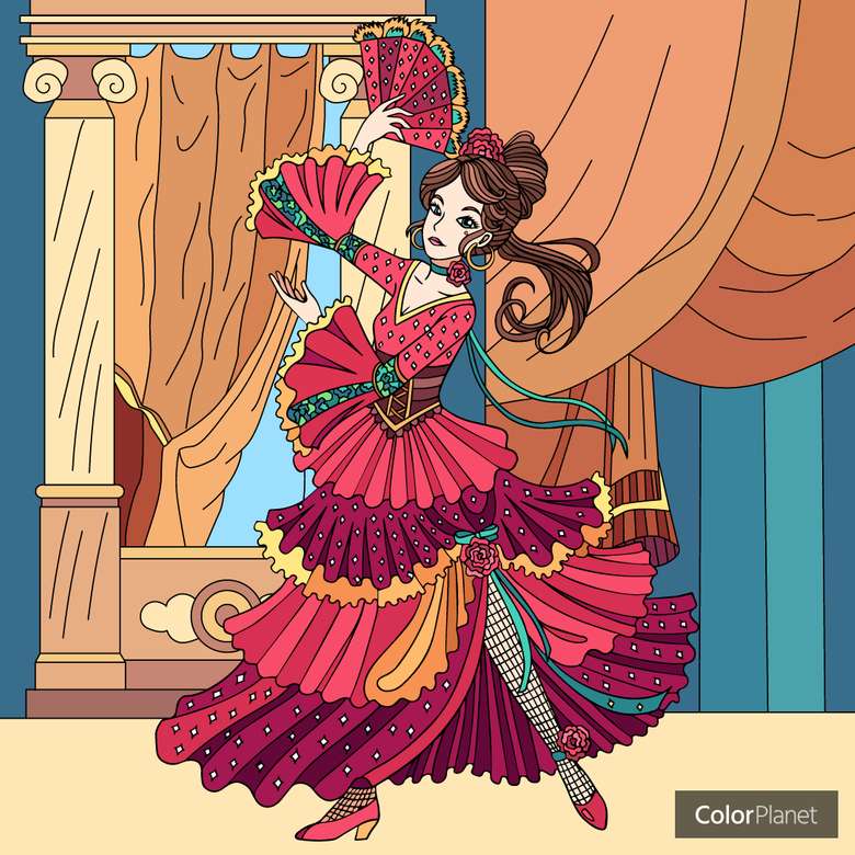 Flamenco Girl puzzle online