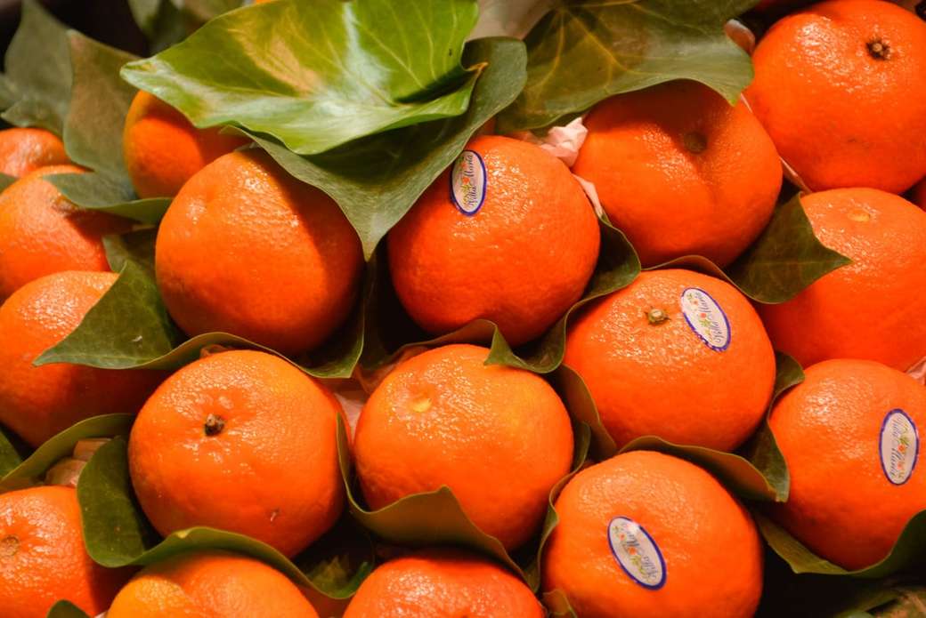 pomarańczowe owoce puzzle online