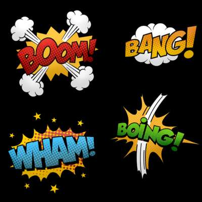 BOOM! BANG! WHAM! BOING! puzzle online